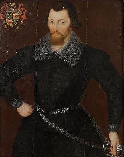 Hieronimo Custodis Portrait of a Gentleman, Probably Wilson Gale